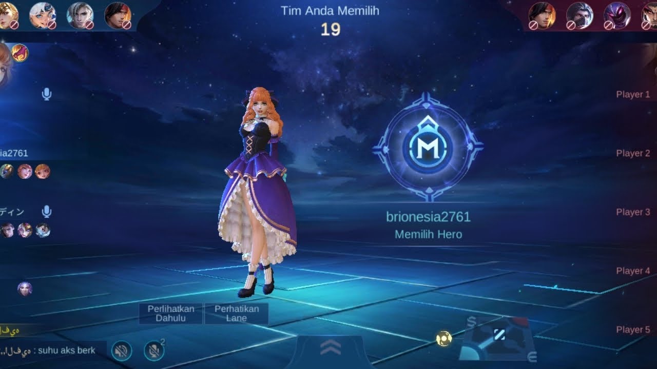 Win rate 50% bermain luo yi