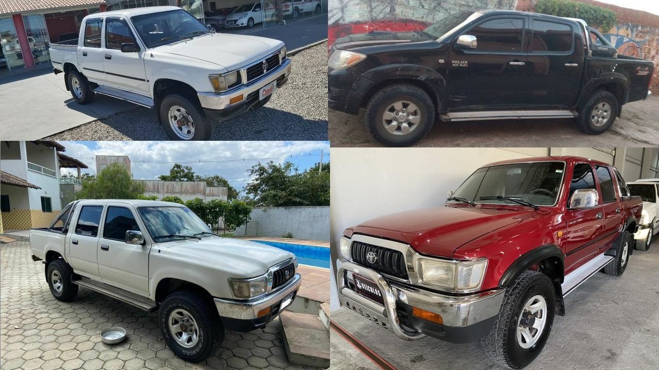 Toyota Hilux à venda a partir de 28 mil