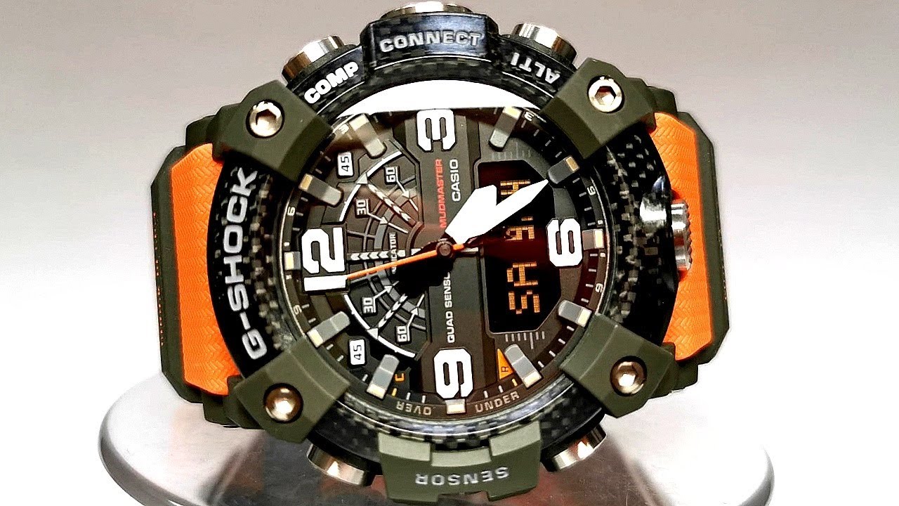 Casio G-SHOCK GG-B100-1A9 Mudmaster Module 5594 Carbon core guard 2019