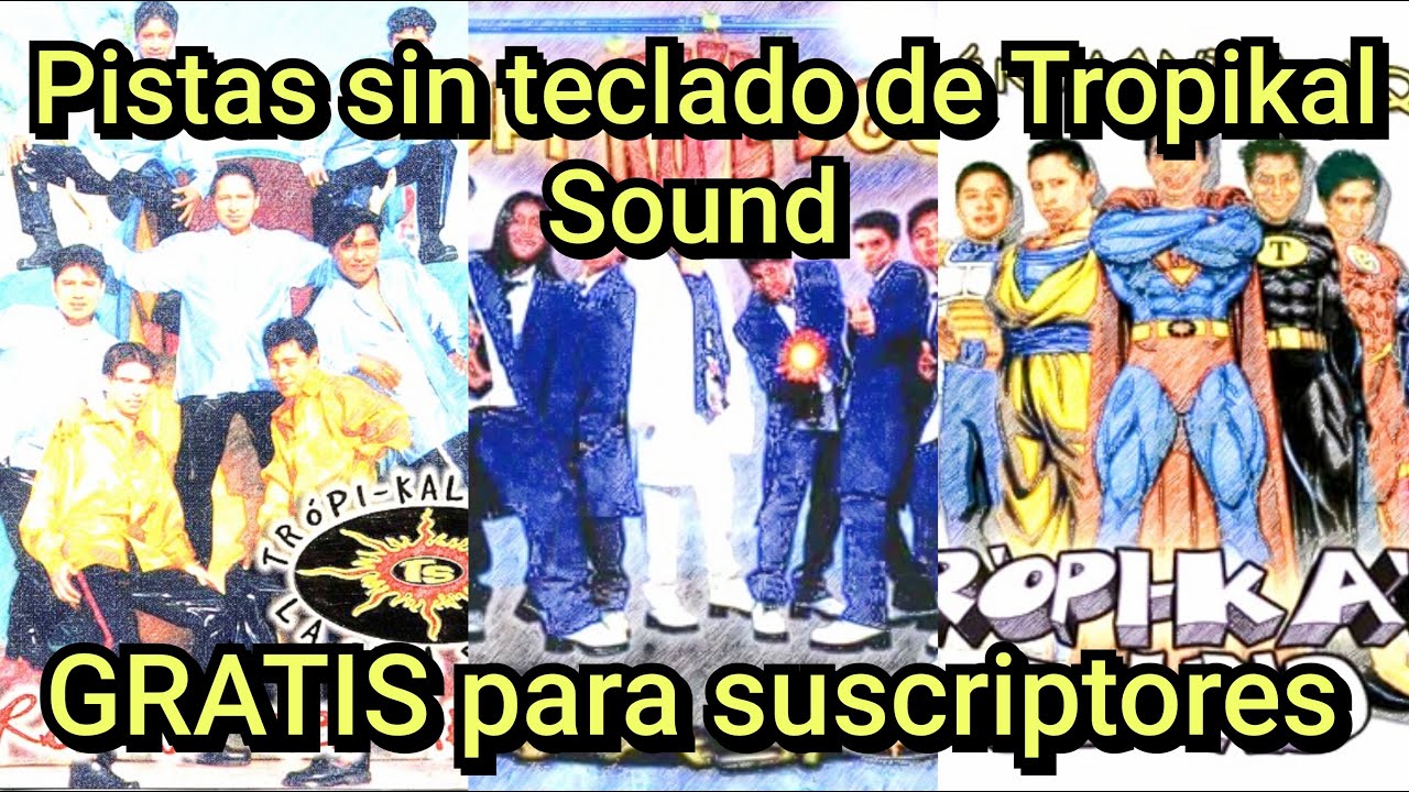 Pistas sin Teclado de Tropikal Sound