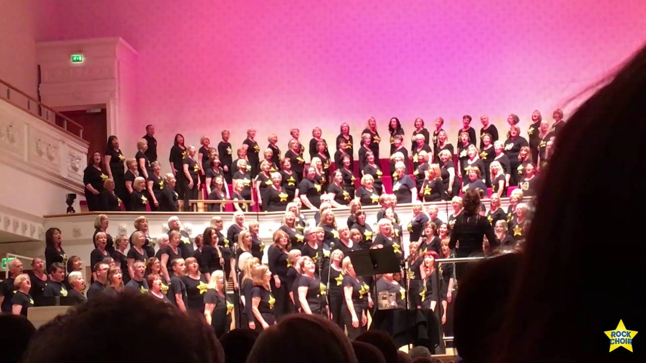Rock Choir Glasgow City Halls June 2016 'where you lead'