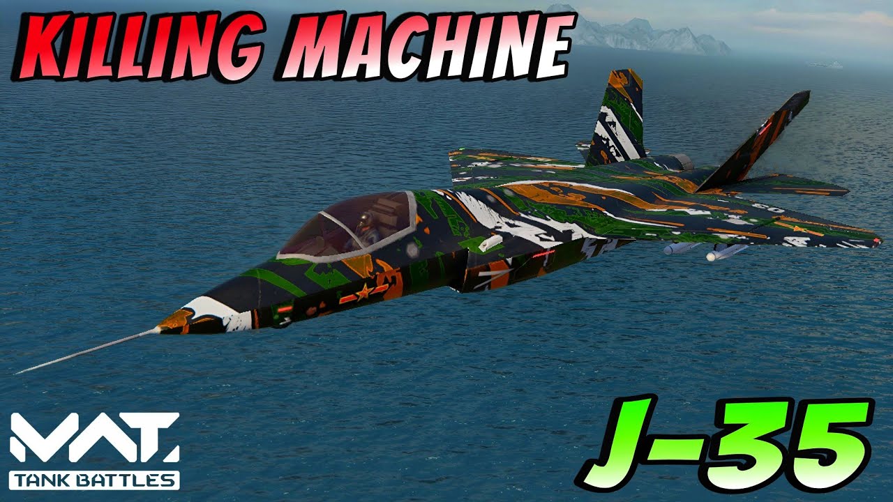 J-35 - Chinese Brutal Strike Fighter 🔥 MWT :  TANK BATTLES 
