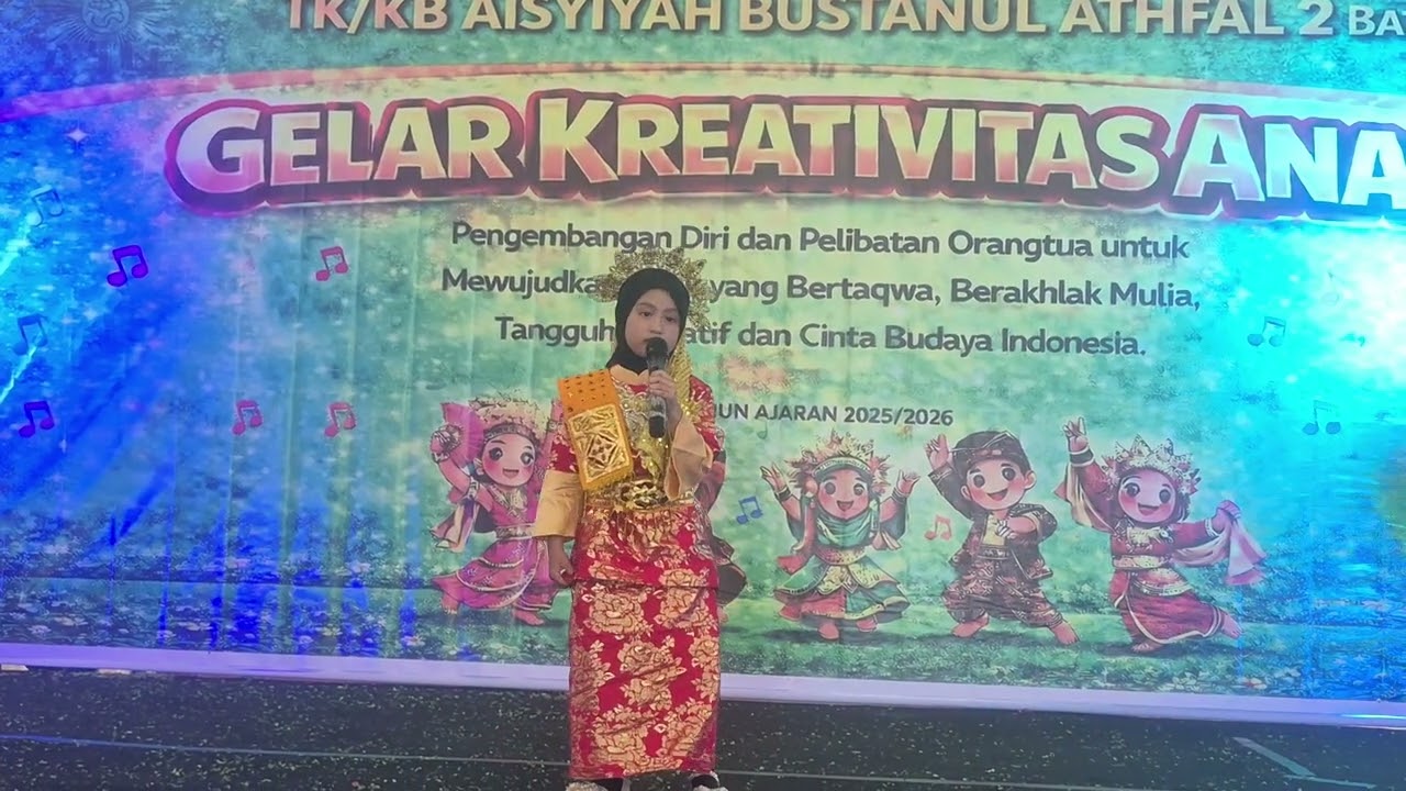 Gelar Kreativitas Anak TK ABA 2 Batam || Tampilan Dari Hilya Kelompok B1 | Kasih Ibu