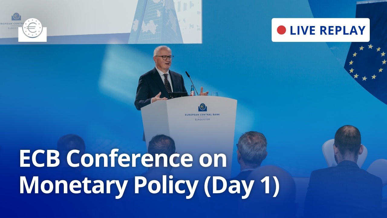 Live - ECB Conference on Monetary Policy 2026 (Day 1)