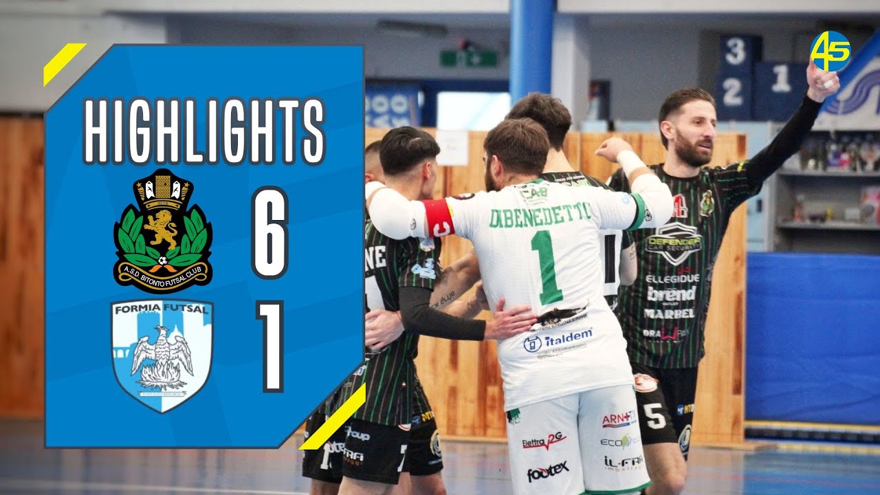 Bitonto-Formia 6-1 | HIGHLIGHTS | Serie A2 2025-26