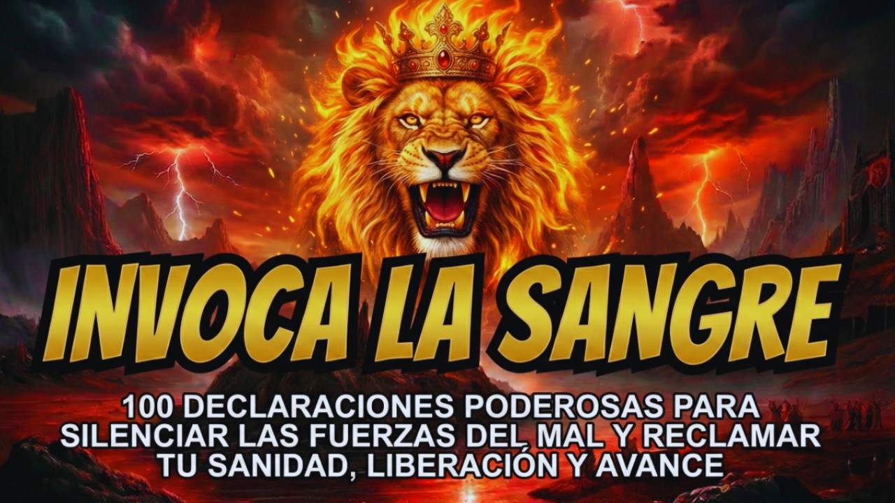 100 declaraciones ¡5 MINUTOS! después de | ESCUCHARLA todo DEMONIO y ENFERMEDAD debe salir HUYENDO