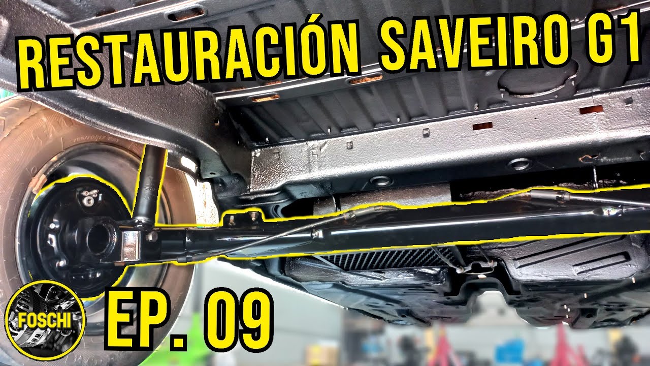 TREN DELANTERO Y TRASERO LISTOS / Restauración VW SAVEIRO G1 𝗘𝗽.𝟬𝟵 - FOSCHI