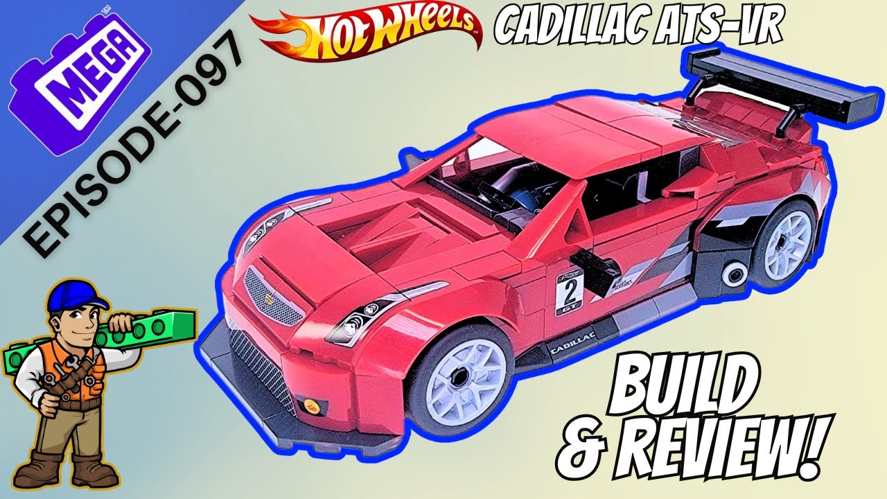 Hot Wheels - Cadillac ATS-VR  (Lego Alternate Build)
