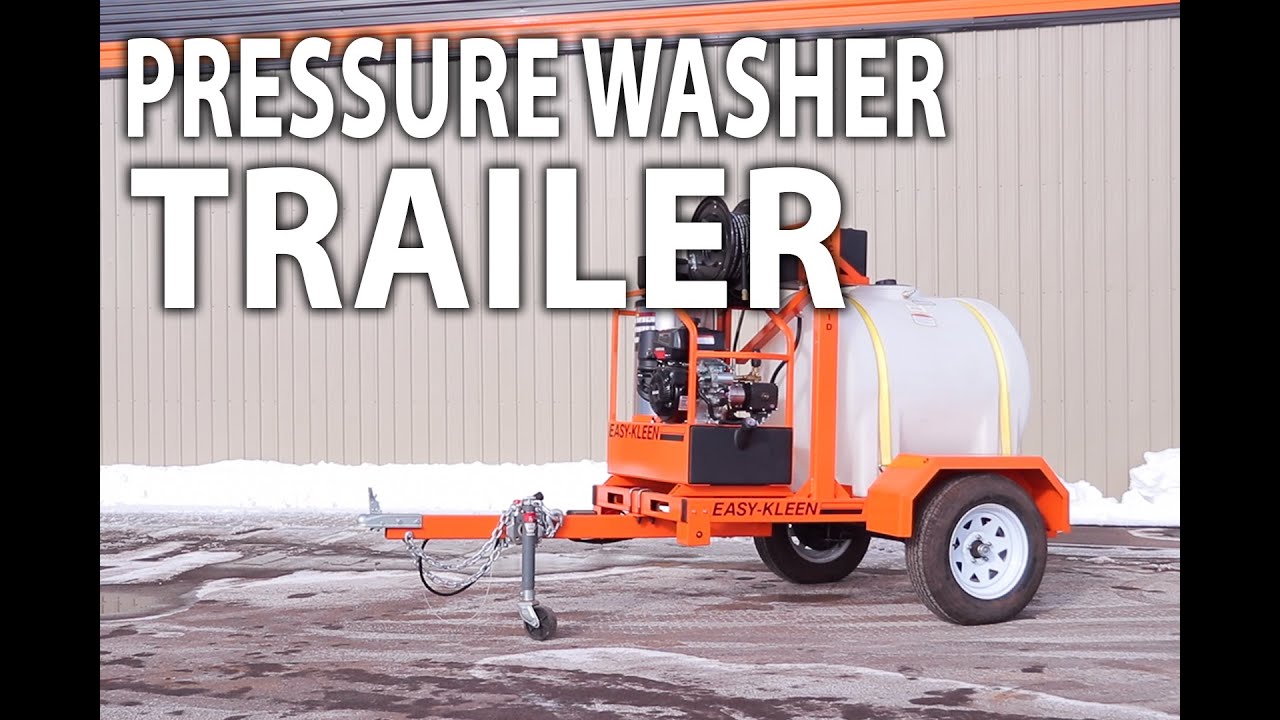 Pickup Skid Bolt On Trailer Package - Easy Kleen