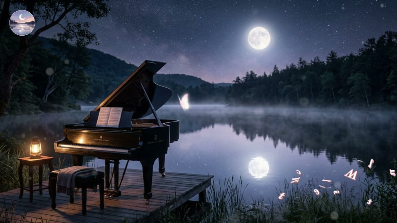 Relaxing Music + Soothing Water Sound 🌿 Relieve Stress, Anxiety & Depression • Mind Body