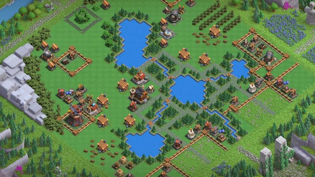 部落衝突-突襲週末一刀三星非預設陣（建築工人工坊）