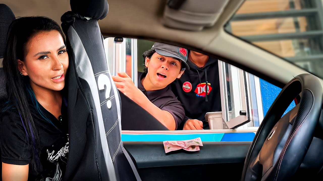 BROMA DEL CONDUCTOR INVISIBLE A DRIVE THRU 🤣 PARTE 2