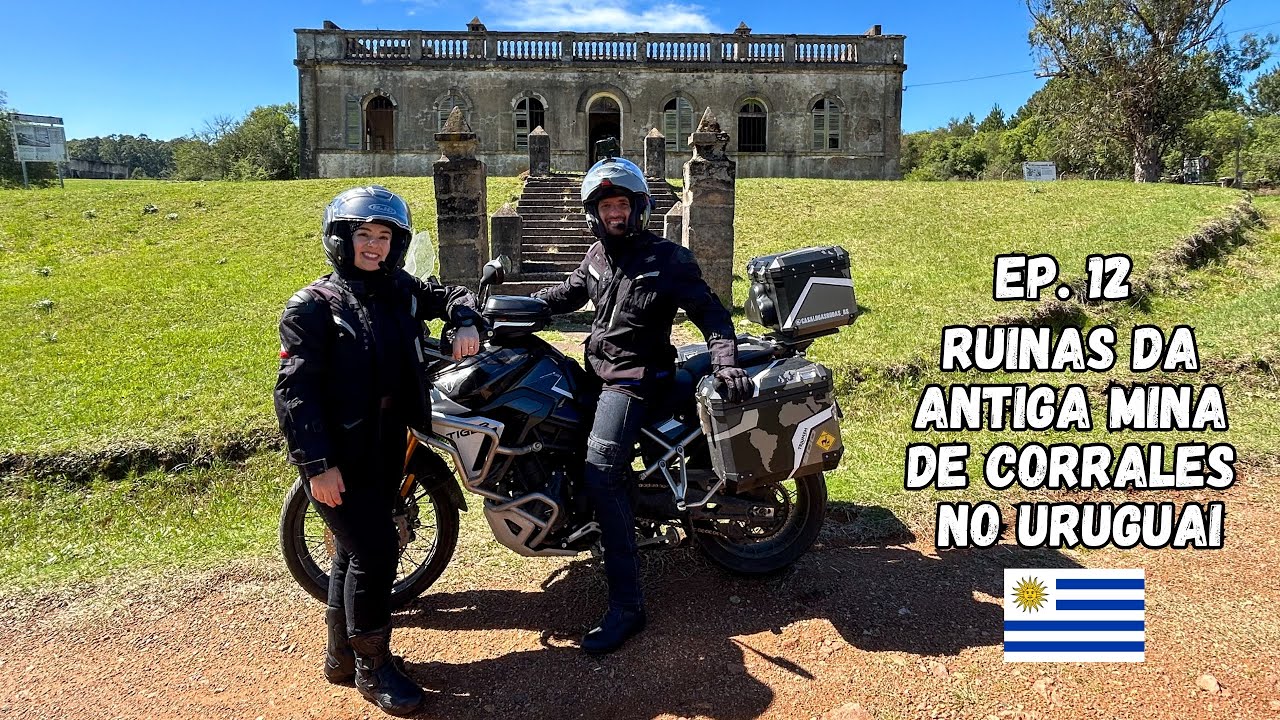 Ruinas da antiga Mina de Corrales no Uruguai