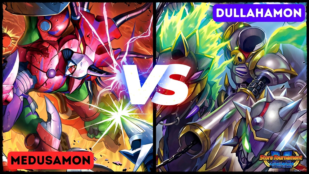 Medusamon VS Necromon Ghosts | Digimon EX11 Tournament Match