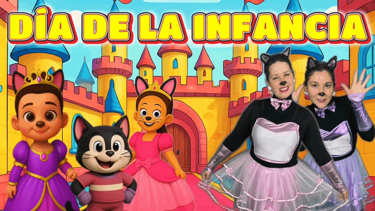 Minina y Lanina - FELIZ DÍA DE LA INFANCIA - Canciones infantiles (Video oficial)