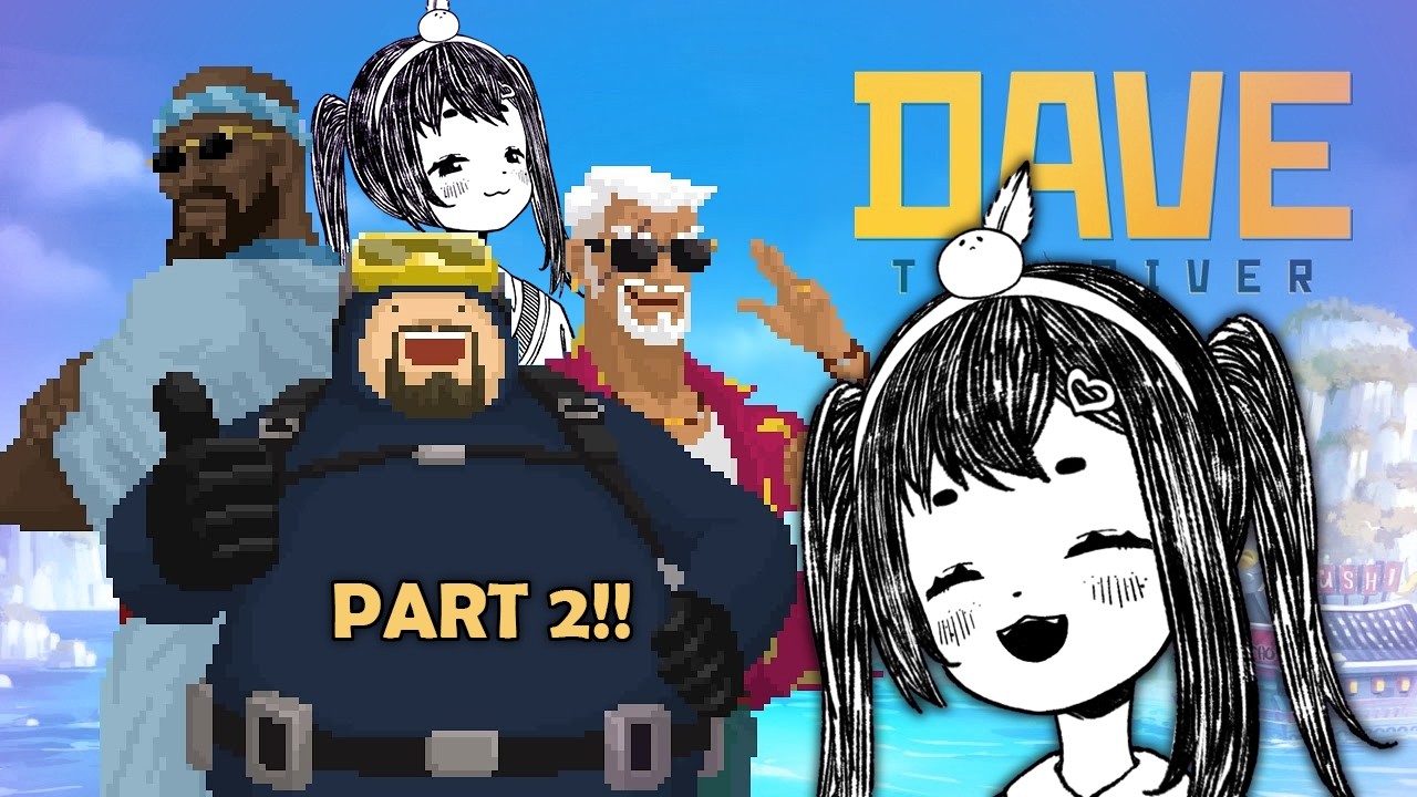 [DAVE THE DIVER] Pt. 2 back at the Big Blue Hole (it's not me, i'm not blue)