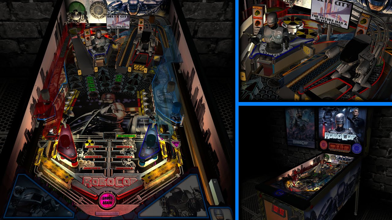 RoboCop - Dead or Alive Edition (PinEvent Lite, FizX 3.0) : Awesome 80's Action Pinball (FP-BAM)
