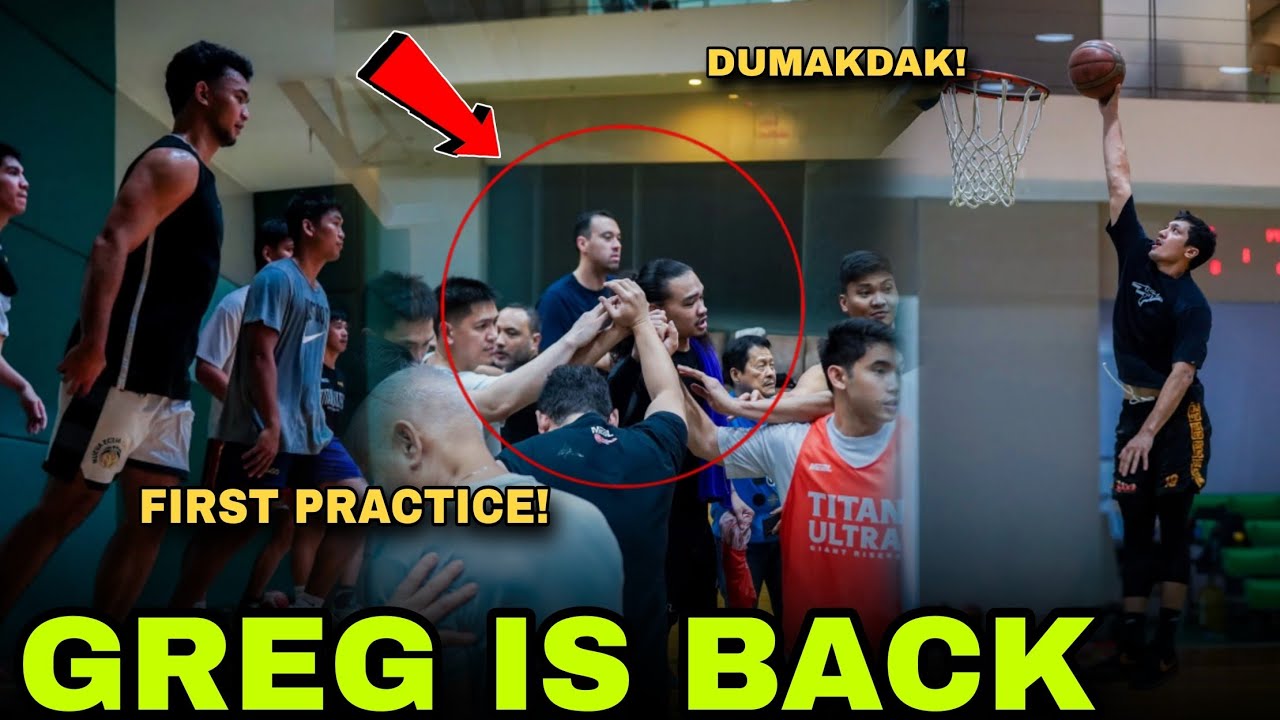 Greg slaughter is back l Unang Practice l Titan Ultra Practice 2026 l PBA 