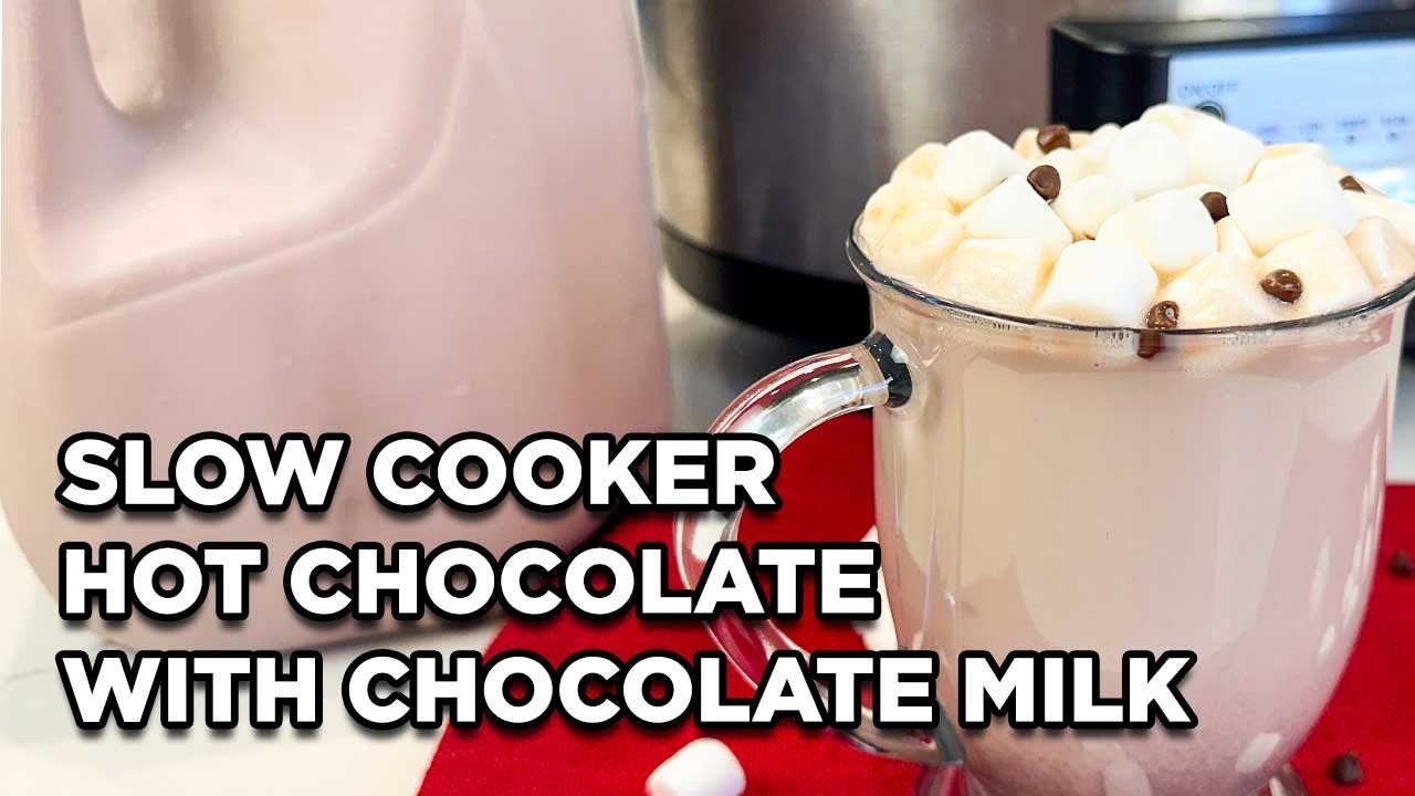 Best Hot Chocolate Milk in the Crockpot