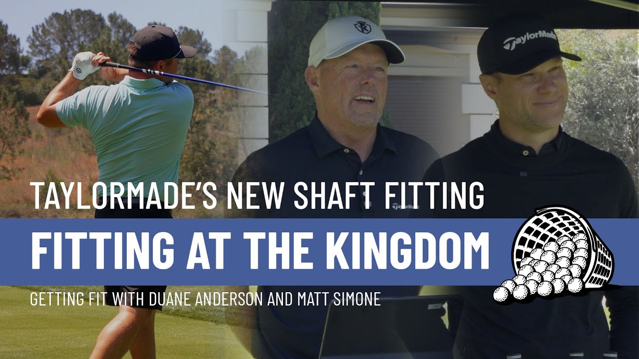INSANE TAYLORMADE DRIVER FITTING - A NEW WAY TO LOOK AT GOLF SHAFTS