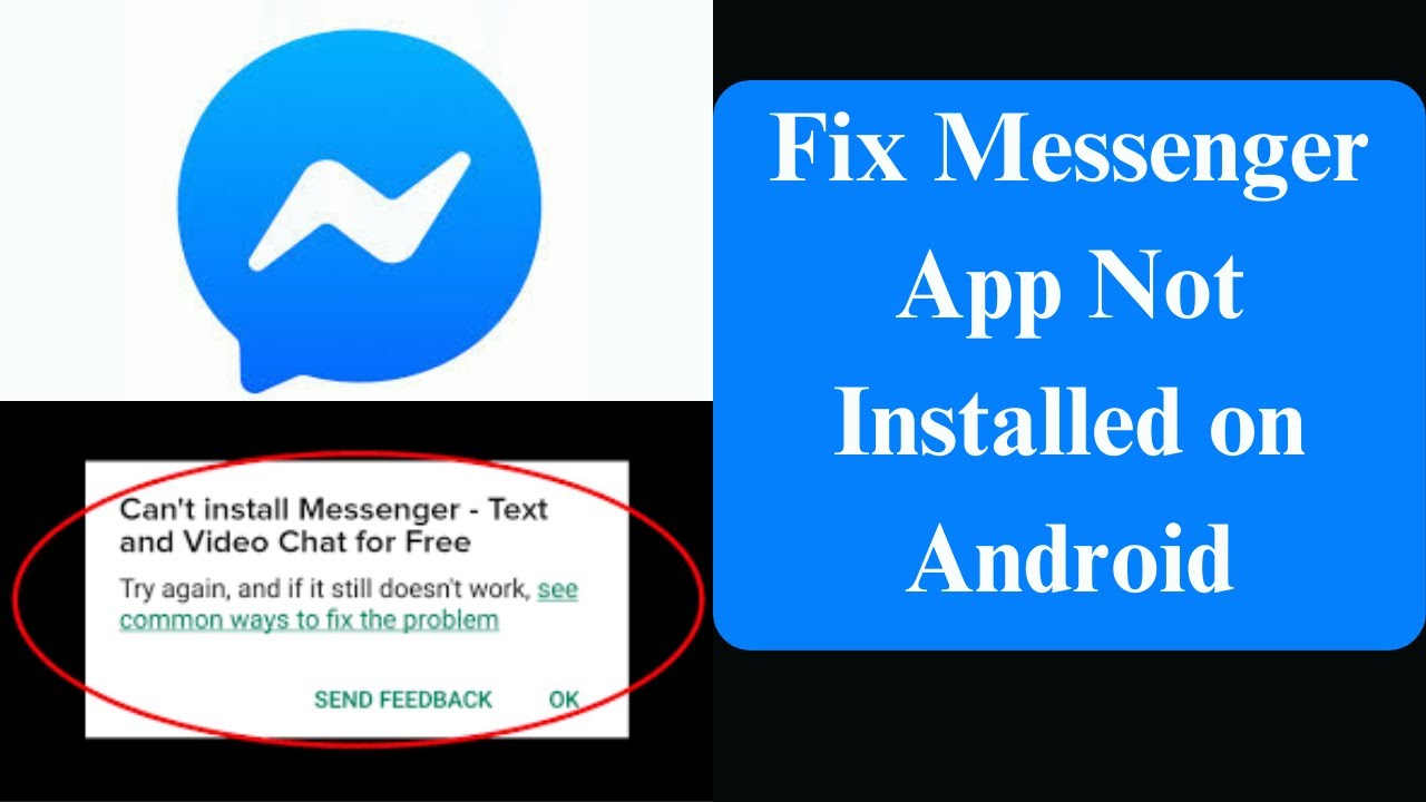 Fix Messenger app not Installed on Android I Messenger app not Installed Problem