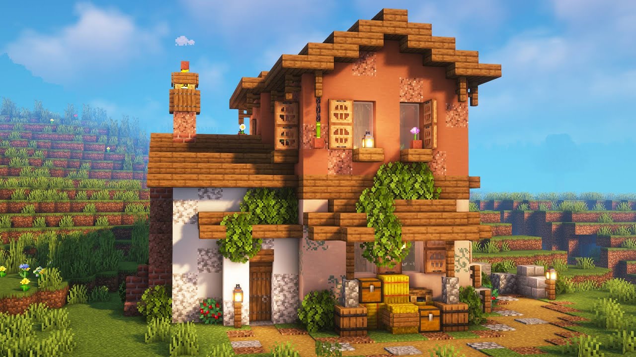 Minecraft | How to Build An Italian Style Survival House