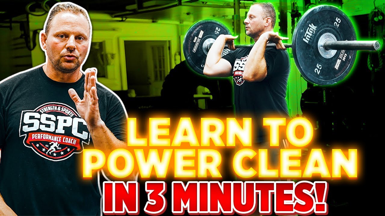💪 TEACH / LEARN The POWER CLEAN: Quick & Easy! 🤯