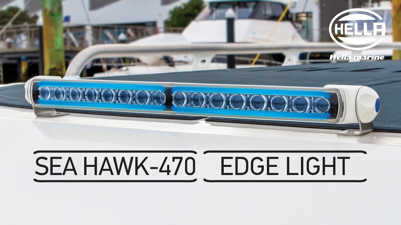 Sea Hawk-470 Light Bar with Edge Light