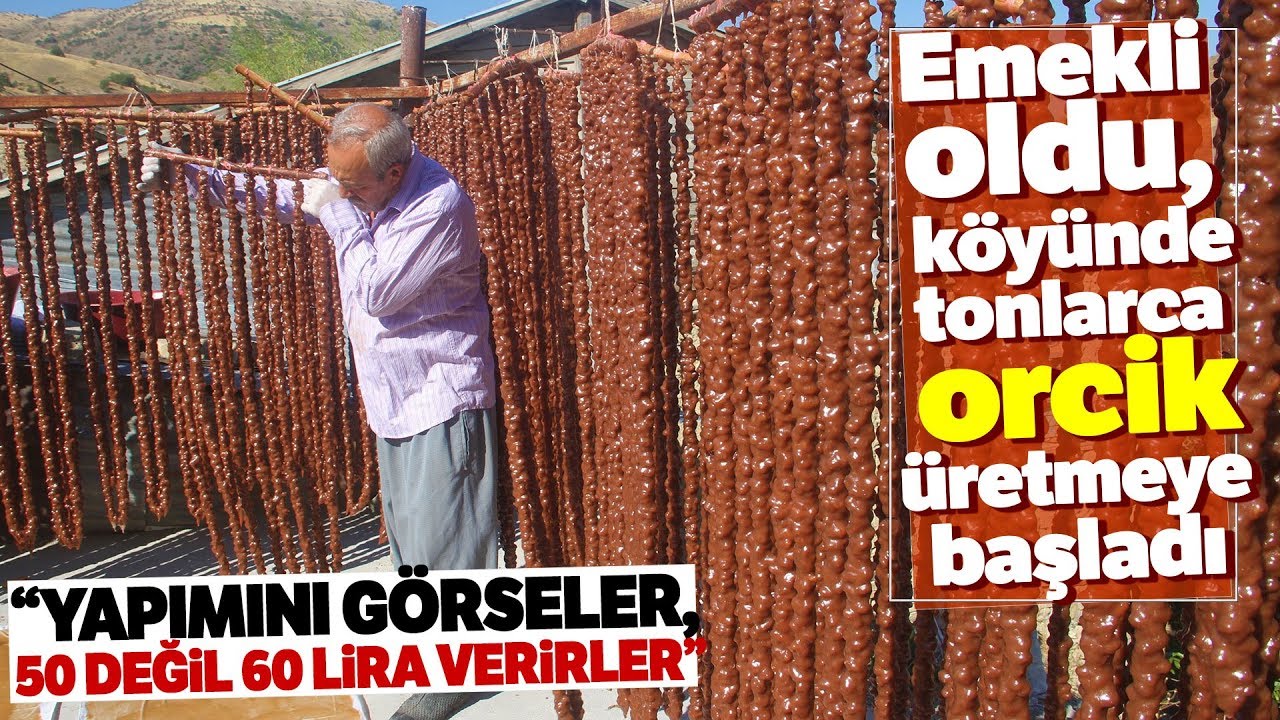 Elazığ'ın Tescilli Lezzeti Orcik İçin Mesai Başladı