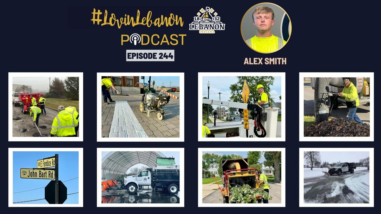 Episode 244 - Potholes, Street Signs & Brush Week Details | Alex Smith, Department of Public Works