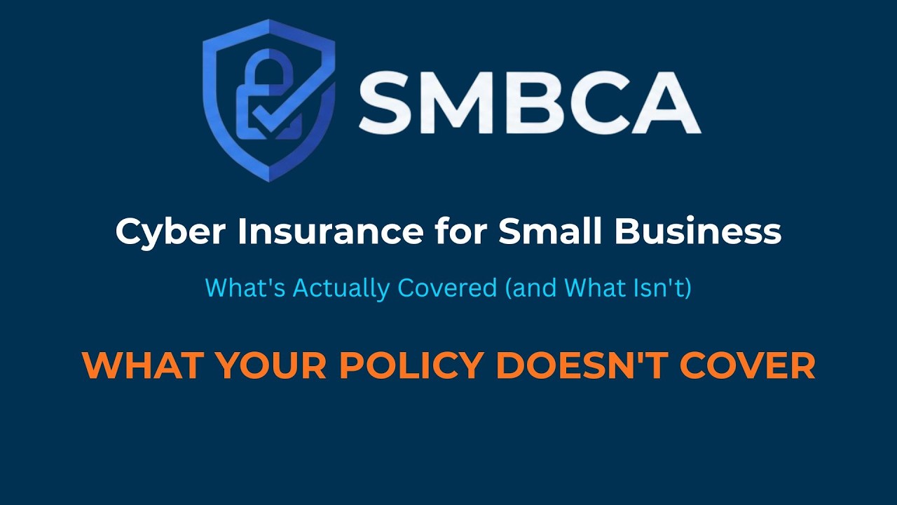 Cyber Insurance for Small Business: What's Actually Covered (and What Isn't)