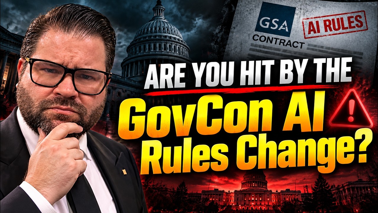 GSA's New AI Rules: Why Some Government Contractors Are Exempt