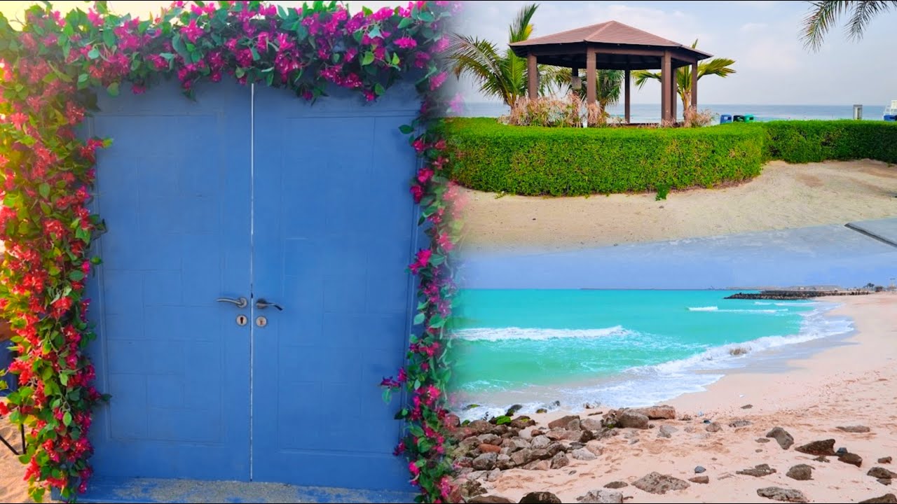 Al Hamriyah Beach Park Sharjah/Beautiful Beach View/UAE Attractions