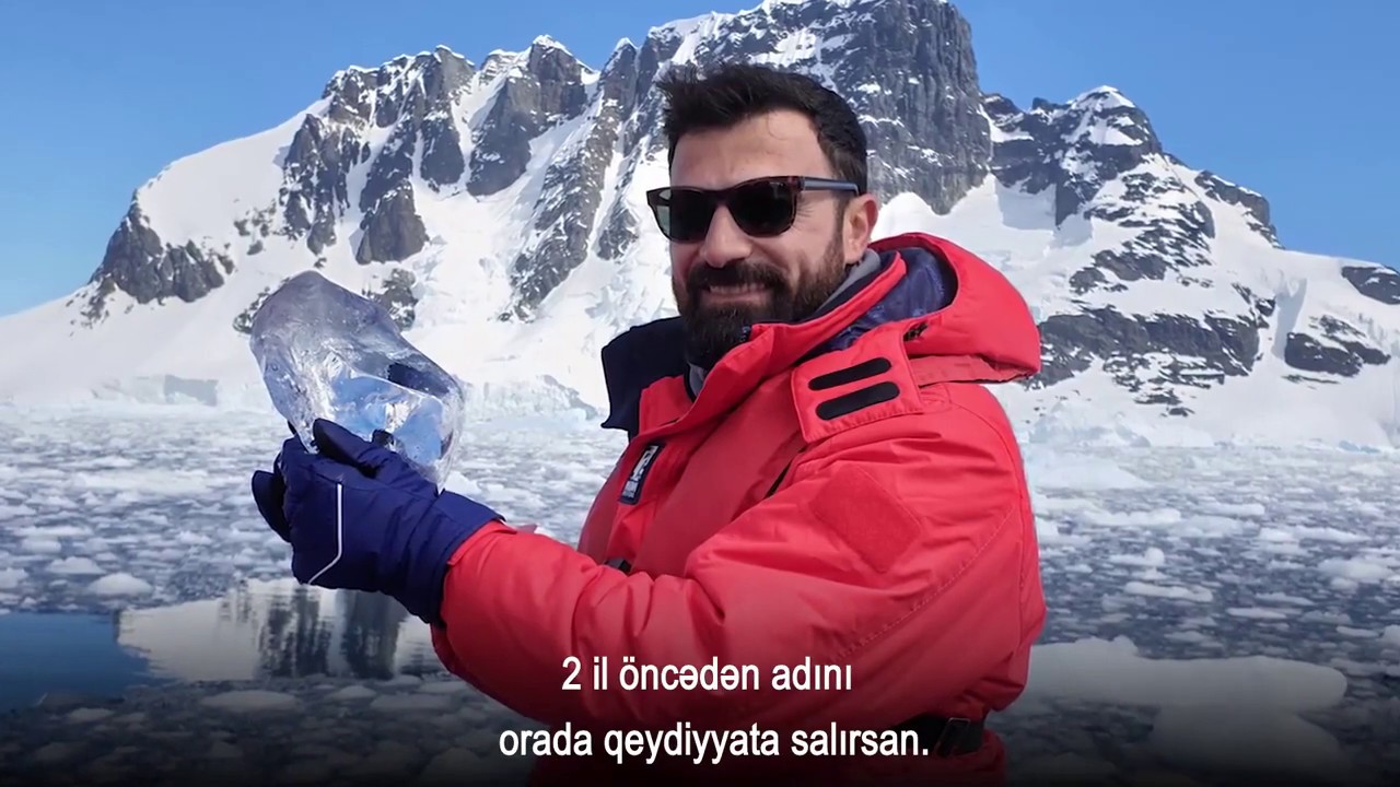 Rövşən Abdullaoğlu ilə Antarktida səyahəti