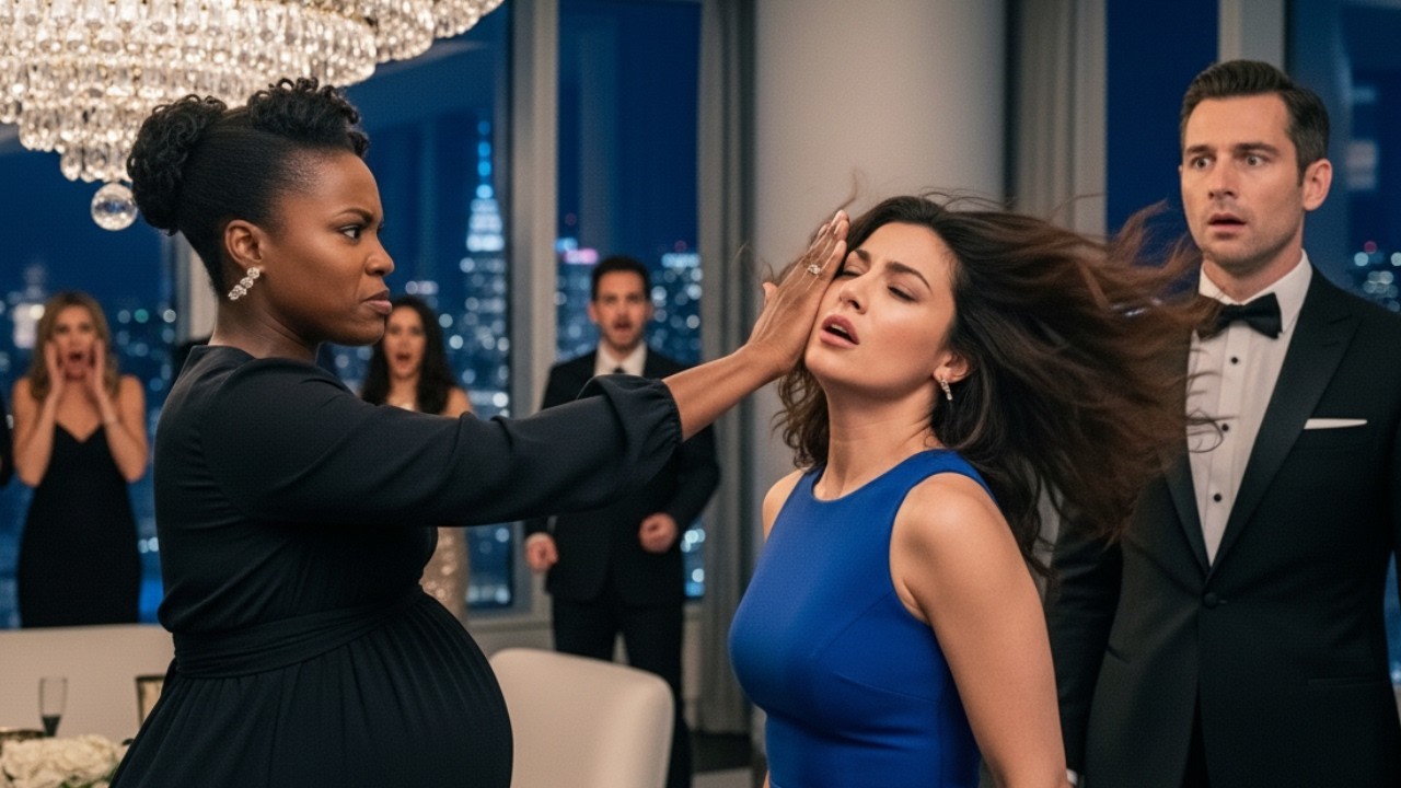 Everyone feared the CEO's MISTRESS, until his PREGNANT WIFE slapped her back and changed everything.