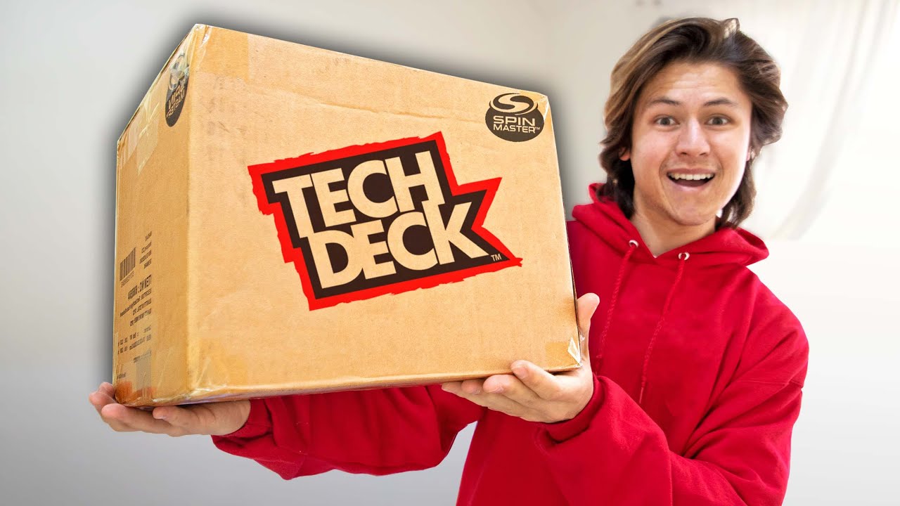 TECH DECK ПРИСЛАЛ МНЕ КОРОБКУ!