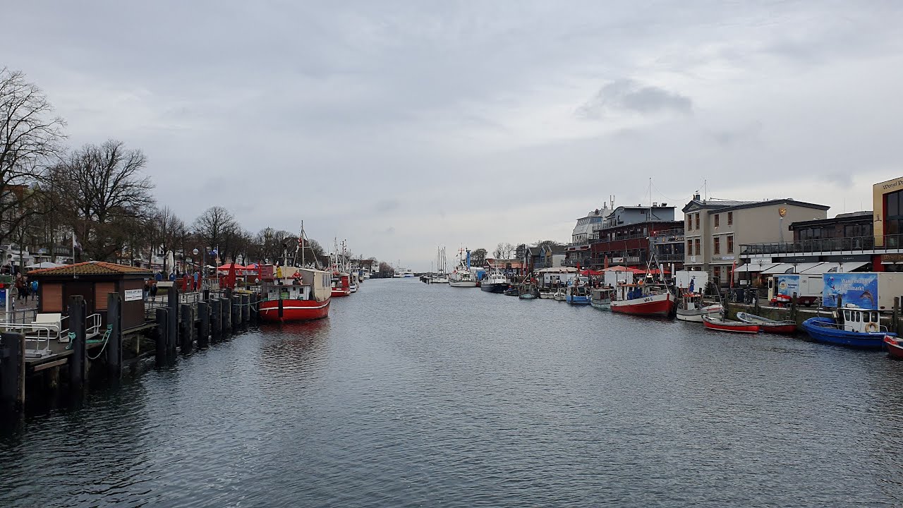 Warnemünde Rostock Alter Strom Dezember 2024