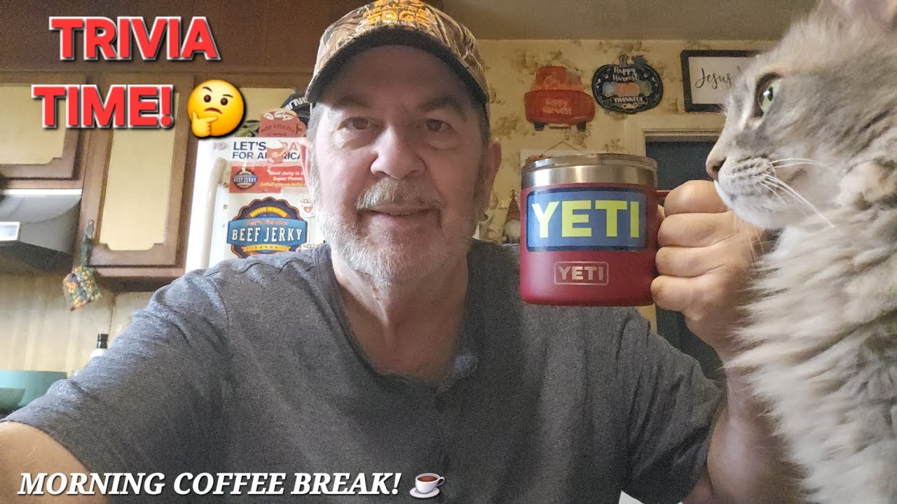 Morning Coffee Break! ☕️ Hello Everyone! 🌞 Trivia Time! 🤔 Jokes Of The Day! 🤣 Let's Have Fun! 😂😁
