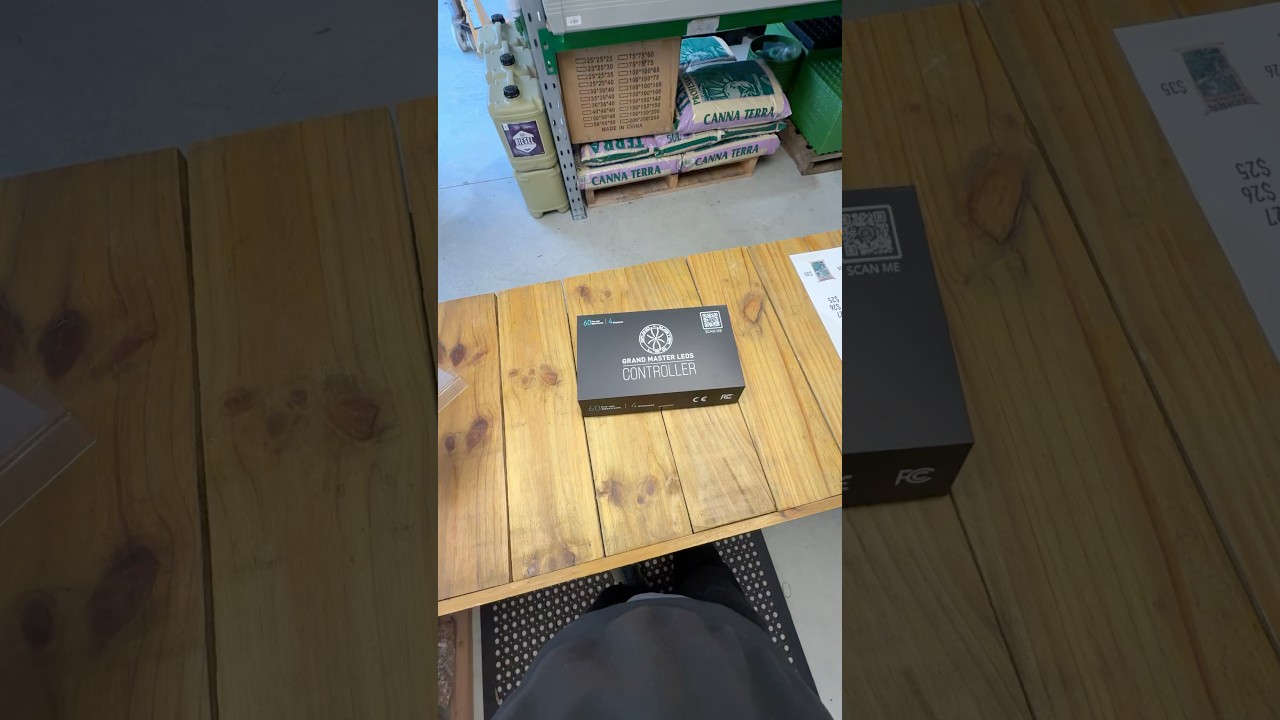 Grand Master Level - light controller unboxing #ledgrowlights #hydroponics