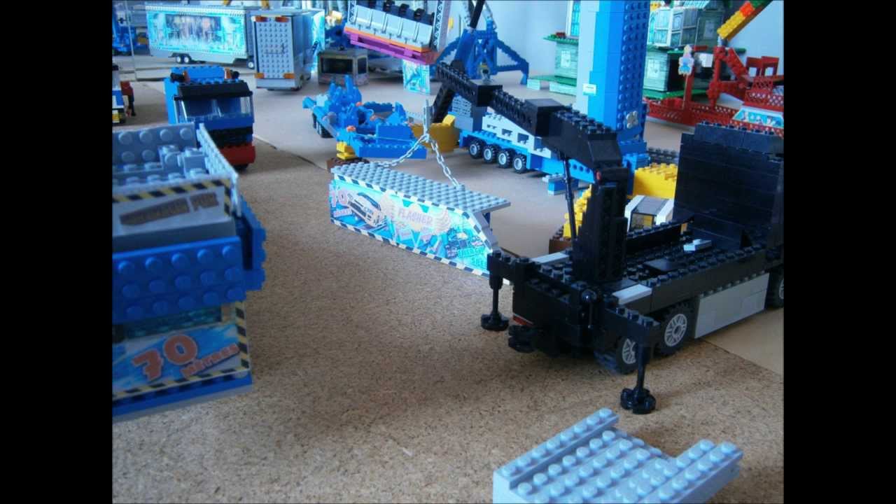 Montage fête foraine hiver 2014