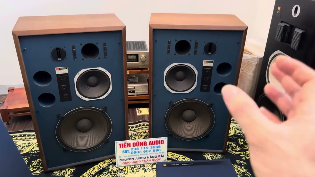 JBL 4344 siêu đẹp giá 85 triệu. Loa hi-end tiếng nó khác biệt quá!