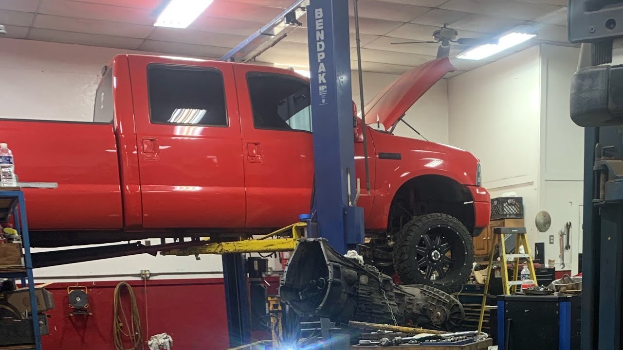 Ford 7.3 Zf6 removal