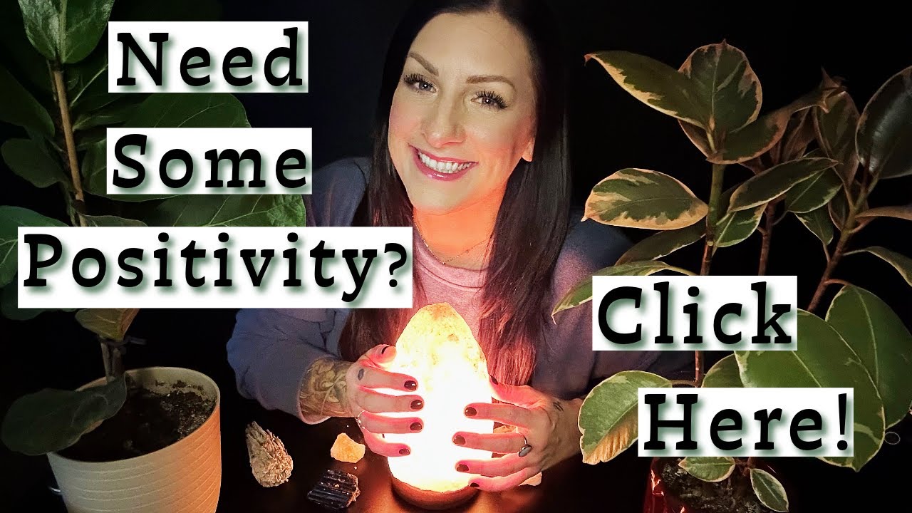 ⚪️ Watch This For A Positivity Boost! Sage, Crystals, Positive Affirmations and MIC BRUSHING☀️⚪️