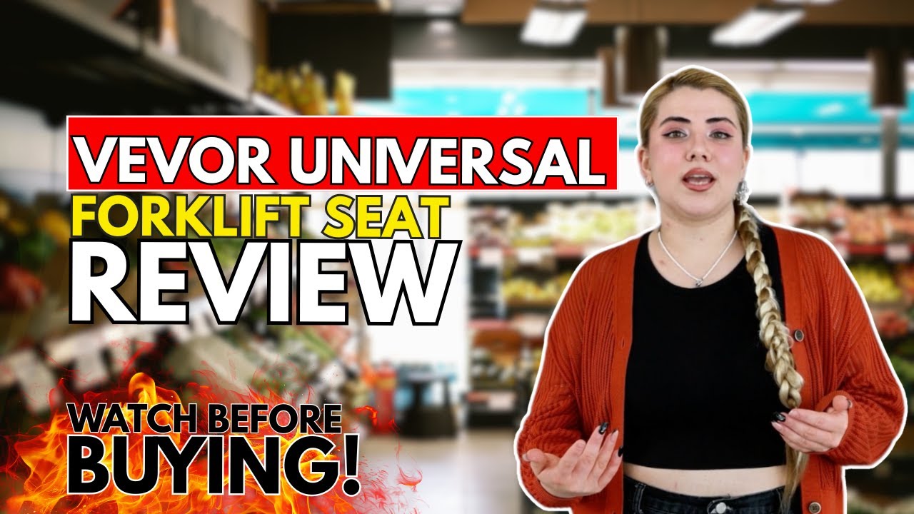 VEVOR Universal Forklift Seat Review: Best Universal Tractor Suspension Seat for Comfort and Safety