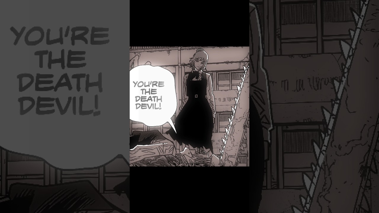 Chainsaw man manga [chapter:198] | The arrival of the death devil #chainsawman #mangaedit #shorts