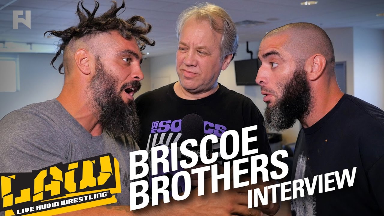THE BRISCOES on Sibling Rivalry, Bully Ray, NJPW | LAW INTERVIEWS