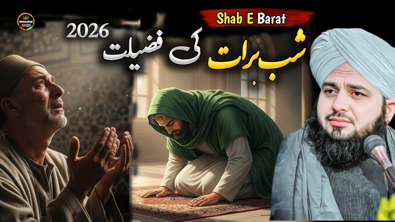 Shab E Barat Ka Bayan Or Fazilat 🌹||| Peer Ajmal Raza Qadri Emotional Speech