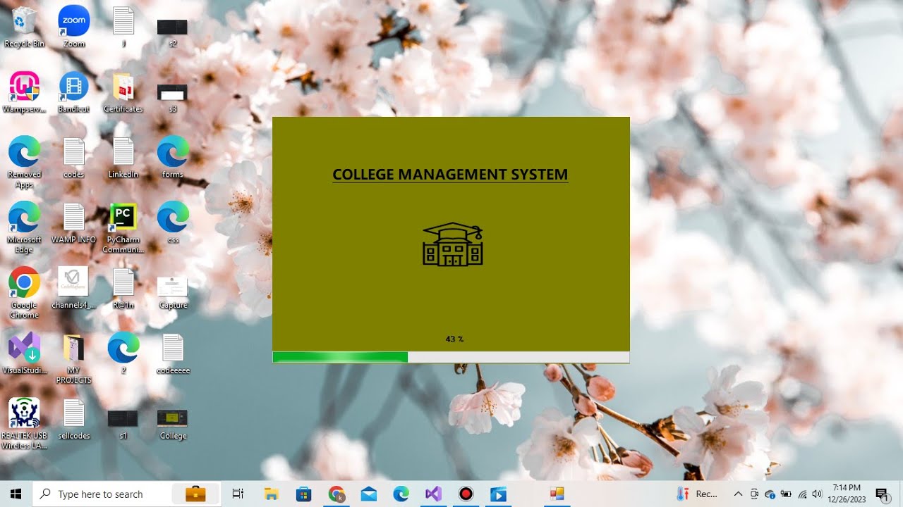 College Management System In CSharp |Visual Studio|
