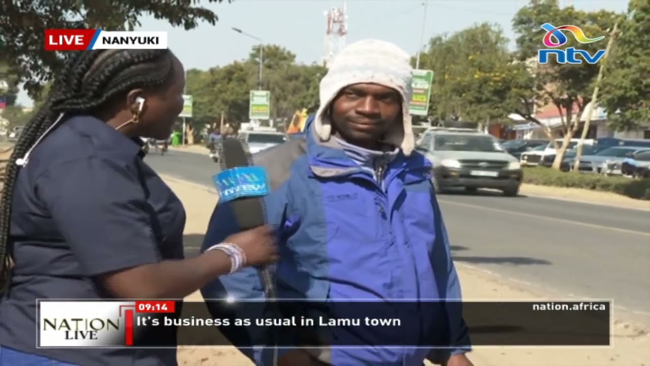 #Maandamano in Nanyuki: Maandamano ni sawa lakini sisi hatuandamani ~ resident