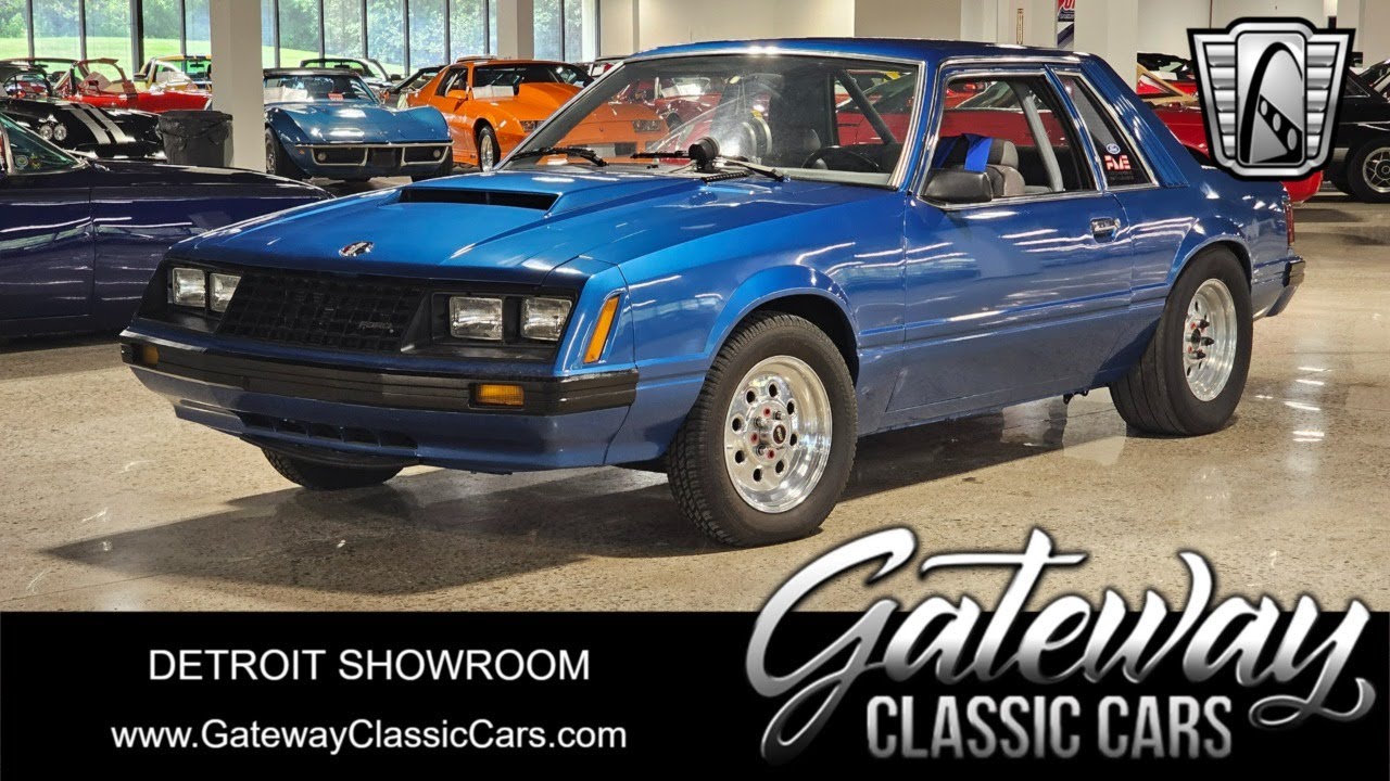 1981 Ford Mustang Notchback Gateway Classic Cars Detroit #2205 DET